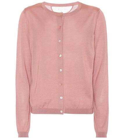Redvalentino Silk And Cashmere Cardigan