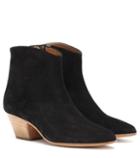Isabel Marant Dacken Suede Ankle Boots