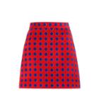 Miu Miu Exclusive To Mytheresa.com – Polka-dotted Cotton Terrycloth Skirt