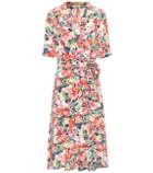 Fendi Maple Silk Wrap Dress