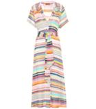 Missoni Mare Crochet-knit Shirt Dress