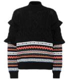 Philosophy Di Lorenzo Serafini Striped Virgin Wool Sweater