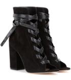 Gianvito Rossi Brooklyn Suede Ankle Boots