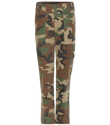Marc Jacobs High-rise Cotton Trousers