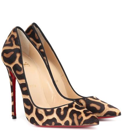 Christian Louboutin So Kate 120 Calf Hair Pumps