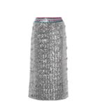 Mary Katrantzou Sigma Sequin Skirt