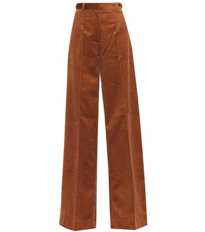 Rokh Wide-leg Corduroy Pants