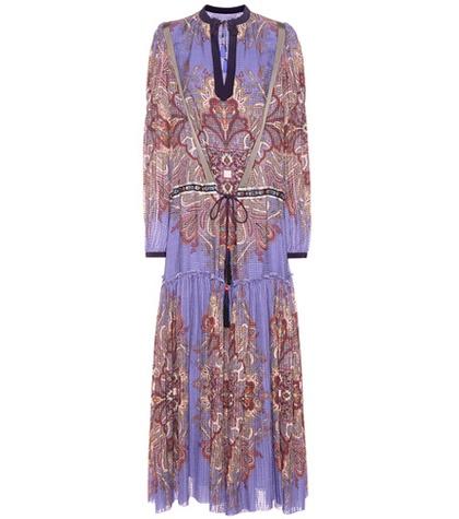 Peter Pilotto Printed Silk Dress