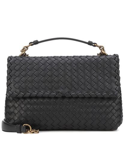Bottega Veneta Small Olimpia Intrecciato Leather Shoulder Bag