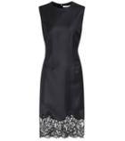 Givenchy Sleeveless Lace-trimmed Wool Dress