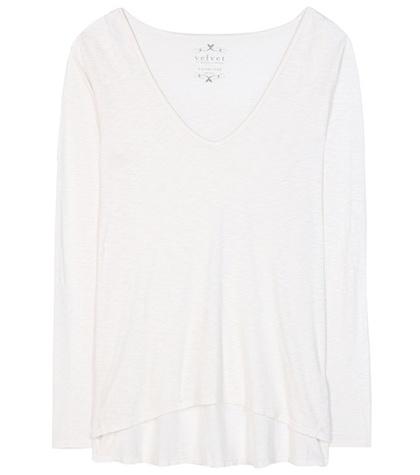 Velvet Sookie Cotton-blend T-shirt