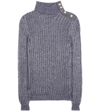 Balmain Mohair-blend Sweater