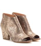 Valentino Stamped Leather Boots