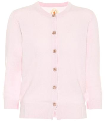Jardin Des Orangers Embellished Cashmere Cardigan