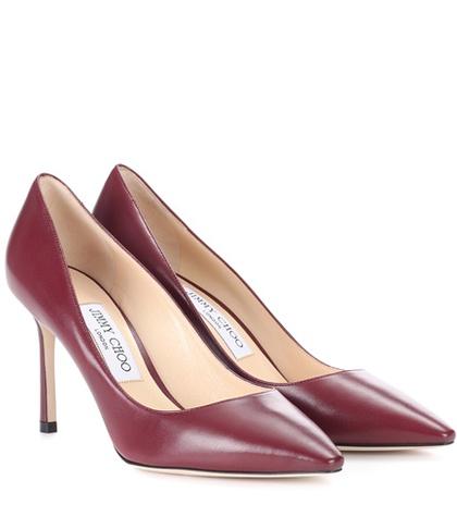 Miu Miu Romy 85 Leather Pumps