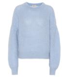 Saint Laurent Chuden Mohair And Wool-blend Sweater