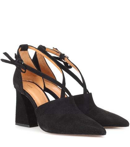 Fendi Lina Suede Pumps