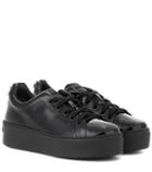 Kenzo Signature Patent Leather Sneakers