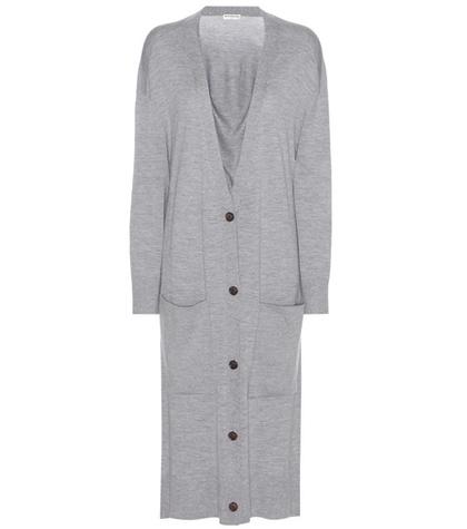 Isabel Marant Virgin Wool And Cashmere Long Cardigan