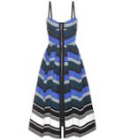 Tod's Striped Cotton Dress