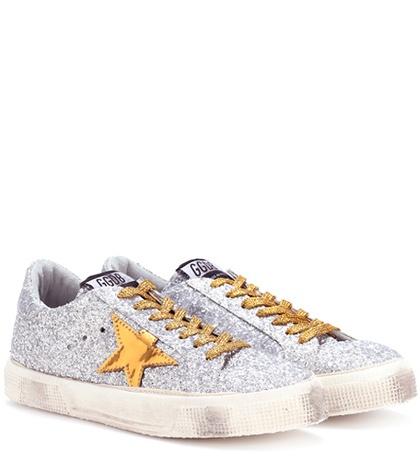 Diane Von Furstenberg May Glitter Sneakers