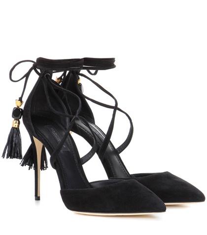 Burberry Suede Pumps