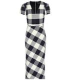 Roland Mouret Chaney Cotton-blend Dress