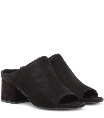 3.1 Phillip Lim Cube Suede Sandals