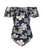 Tory Burch Bay Off-the-shoulder Swimsuit