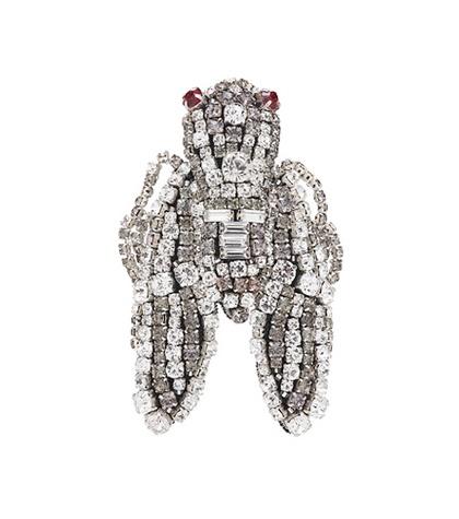 Valentino Garavani Crystal Brooch