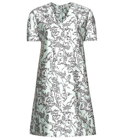 Balenciaga Printed Silk-blend Dress