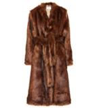 Bottega Veneta Pas Faux Fur Coat