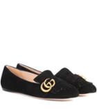 Gucci Suede Loafers