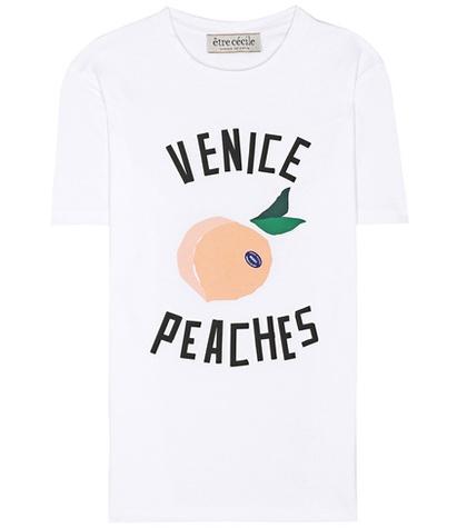 Tre Ccile Printed Cotton Jersey T-shirt