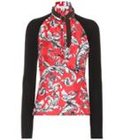 Jw Anderson Filigree Printed Silk Top
