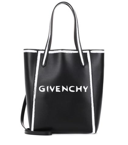 Velvet Stargate Medium Leather Shopper