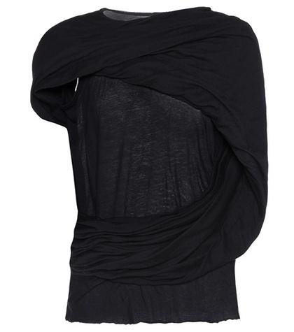 Rick Owens Draped Cotton Top