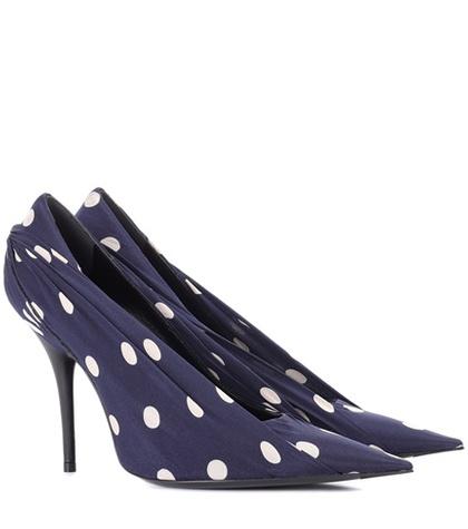 Gucci Printed Fabric Pumps