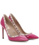 Bottega Veneta Valentino Garavani Rockstud Patent Leather Pumps