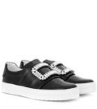 Roger Vivier Sneaky Viv' Patent Leather Sneakers