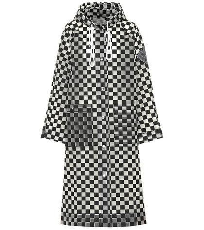 Proenza Schouler Pswl Checked Raincoat