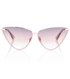 Le Specs Luxe Nero Cat-eye Sunglasses