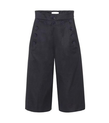 Chlo Wool And Cotton Culottes