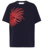 Victoria Victoria Beckham Embroidered Cotton T-shirt