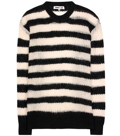 Mcq Alexander Mcqueen Wool, Mohair And Cashmere Blend Sweater