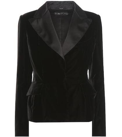 Balenciaga Velvet Blazer