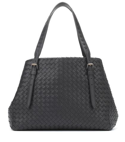 Kalita Medium Cesta Intrecciato Leather Shopper