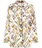 Alexander Mcqueen Floral-printed Silk Shirt