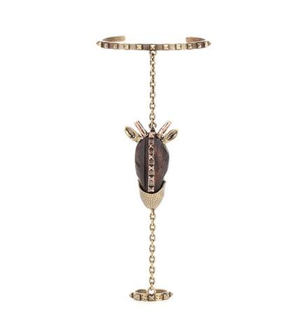 Valentino Valentino Garavani Tribal Mask Cuff With Ring