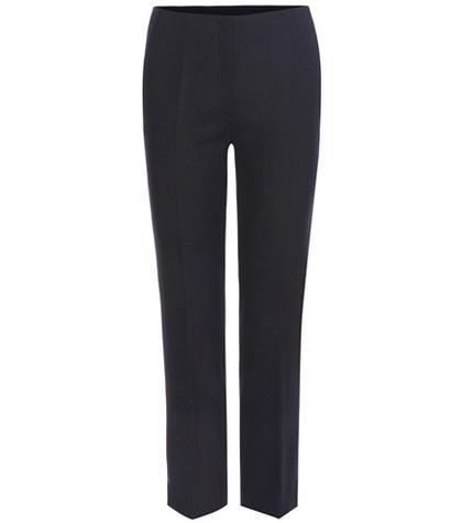 Prada Cropped Wool Trousers